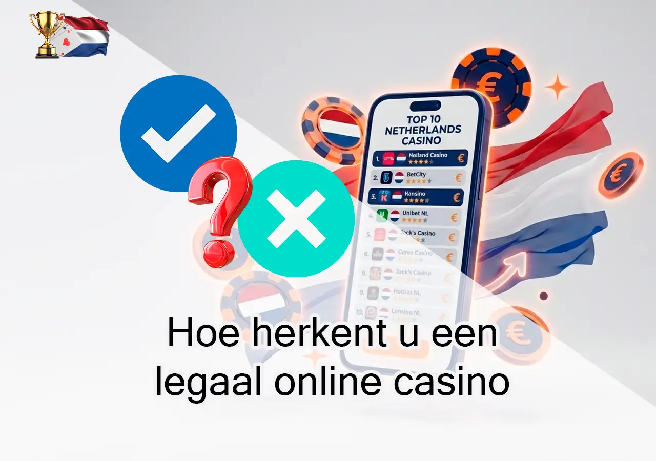 Hoe u een legaal online casino herkent